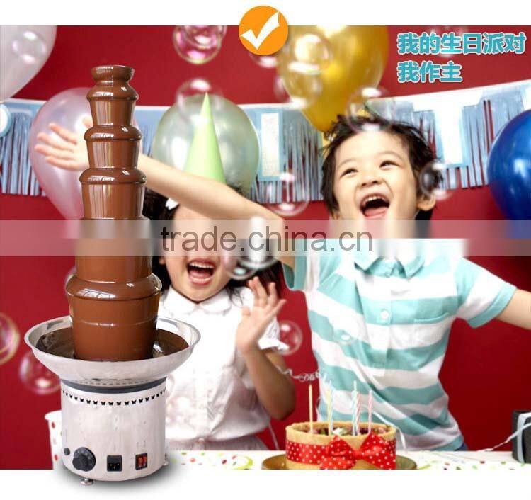 Stainless steel 304# commerical use 7 layers large Chocolate fountain Machine Choco Tree EU Standard