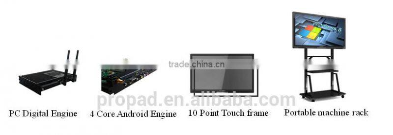 84 inches touch all in one pc interactive electric whiteboard for education