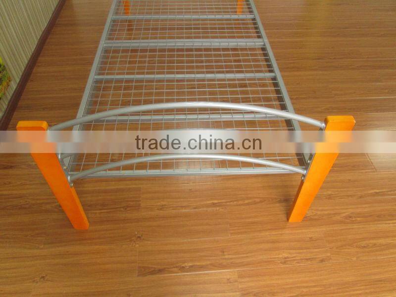 single size metal bed frame design