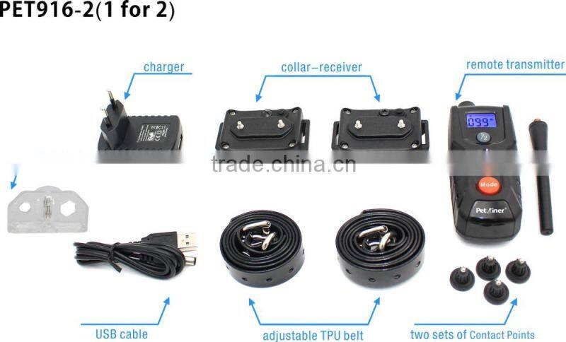 New product remote dog training collar power saving design shock collar