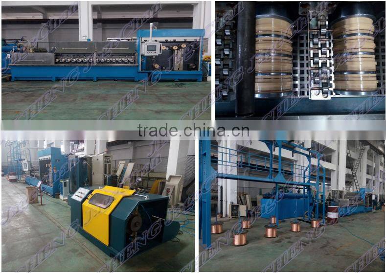 8 heads copper wire drawing machin and annealer