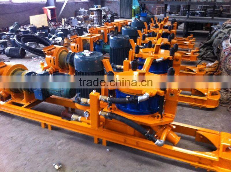 concrete cement pulp shooting shotcrete injector machine