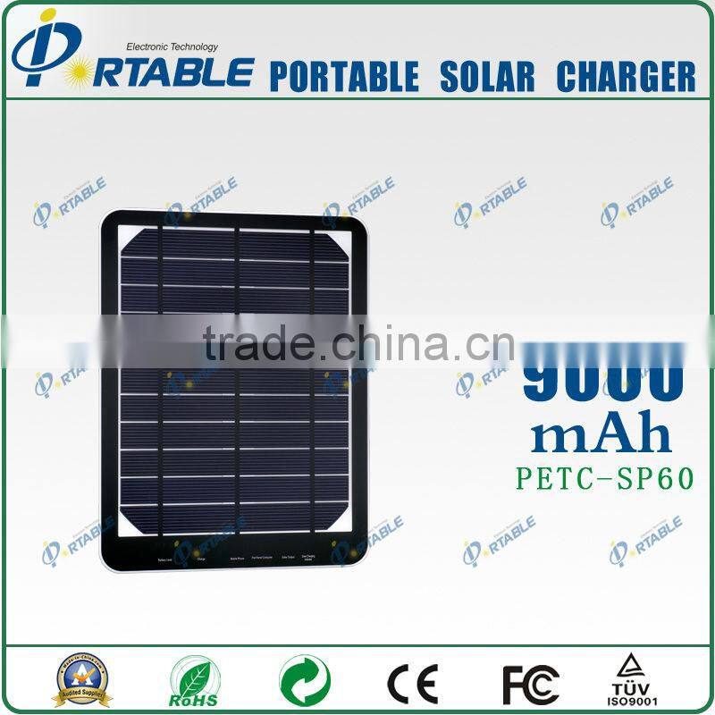 Soalr Panel Battery Charger with LED Display