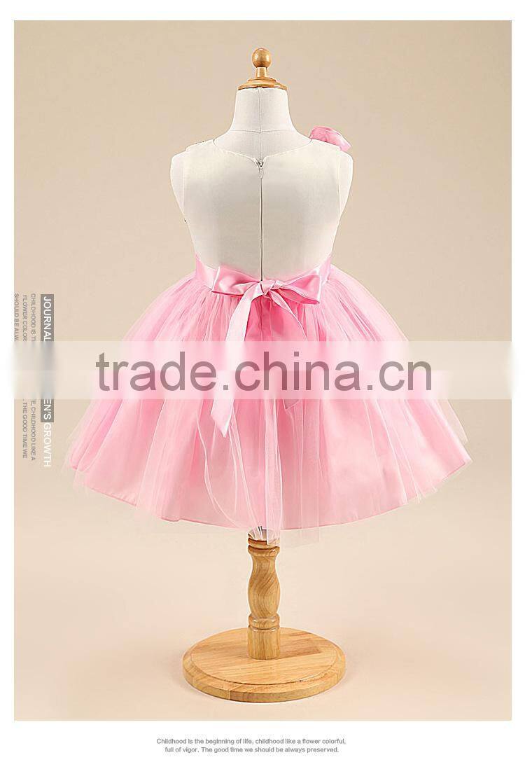 Casual Formal Sweet Sleeves Kids Girls Dresses One Pieces Girls Party Dresses Kids Party Wear Girls Christmas Evening Dress