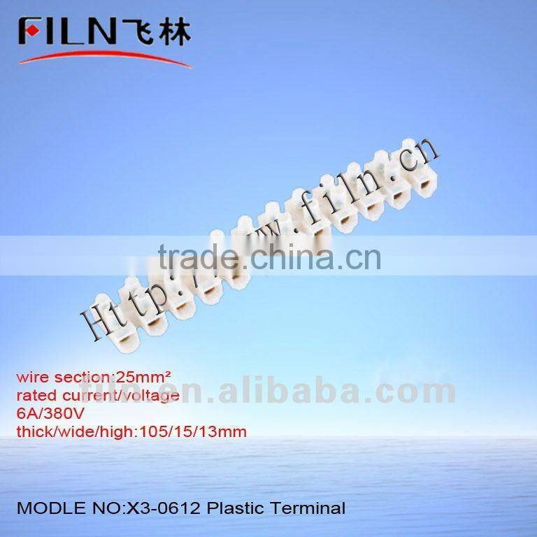 screw plug 3.5mm Plastic terminal block X3-3012