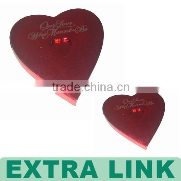 Heart Shaped Candy Chocolate Chewing Gum Food Paperboard Paper Packing Box