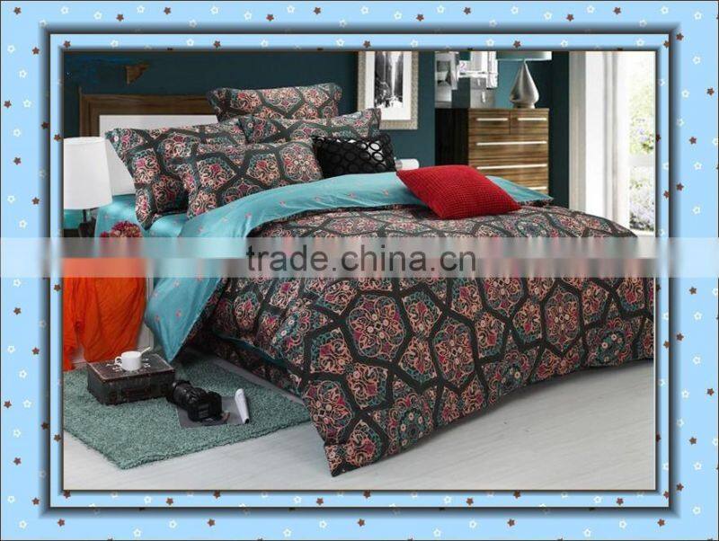 Microfiber 100% polyester fabric soft brushed fabric printing bedsheet fabric of china