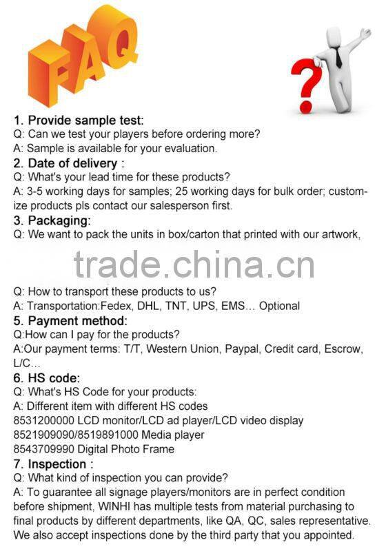 New Hot Sex nand flash 8G hd 1080p decode digital media player box video wall controller