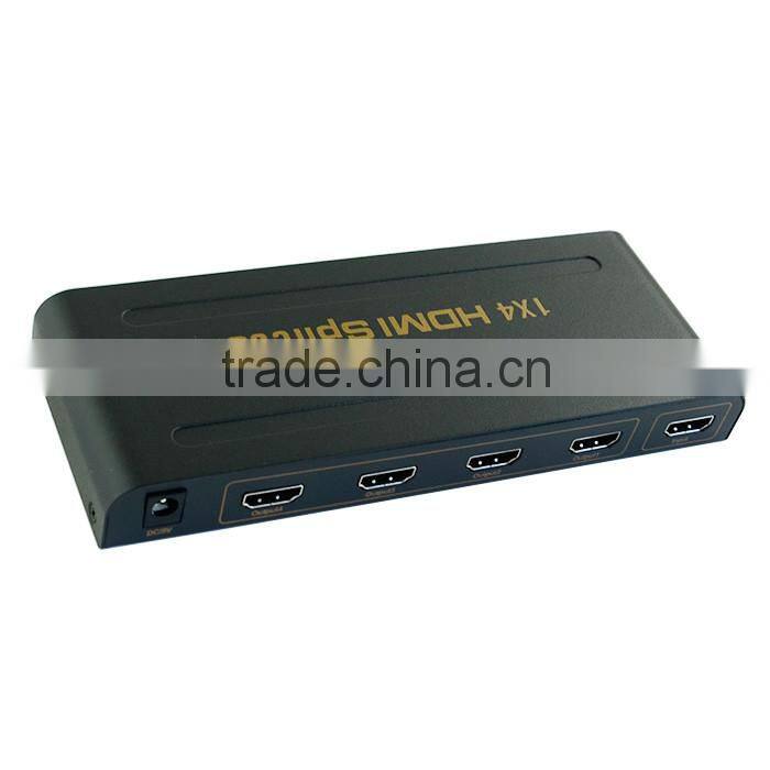 Support 4K 3D 1080P ULTRA HD 1 in 4 out splitter h dmi 1x4