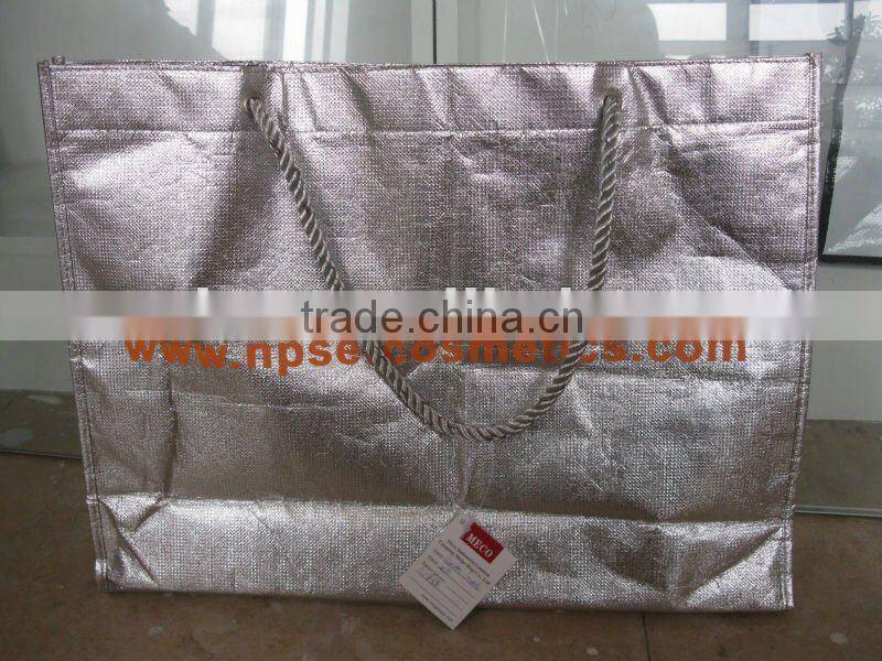 non woven metallic zip lock bag