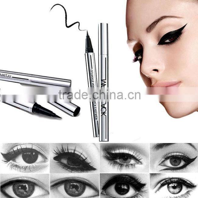 2016 Hot selling Black Eyeliner Pencil Makeup WaterproBeauty Natural Eyes Pen Eye Liner Pencil Liquid Cosmetics Long Lasting
