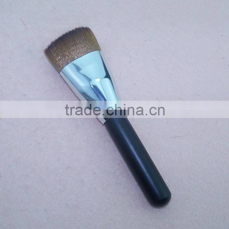 Hot selling refillable body kiss beauty powder blusher loose concealer container brush with soft hair