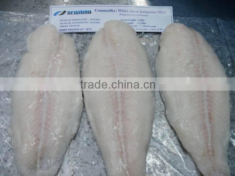 Vietnam frozen pangasius hypophthalmus basa catfish fish