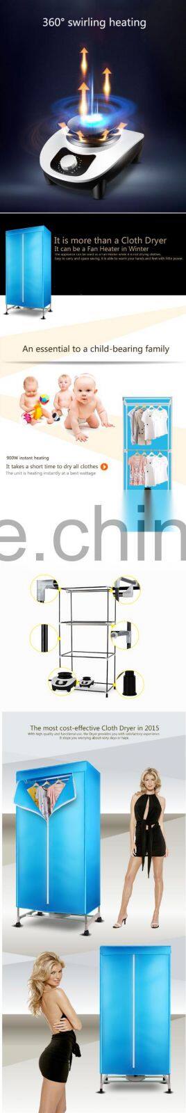 folding style 3 tiers electric heated clothes dryer