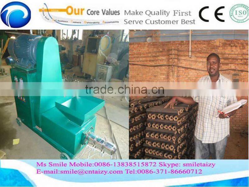 coal charcoal rods briquette making machine