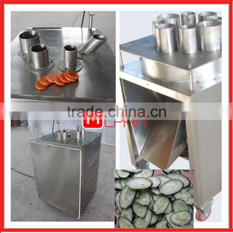Good service salad and pineapple cutting machine/ Fruit&vegetable cutter slicing machine