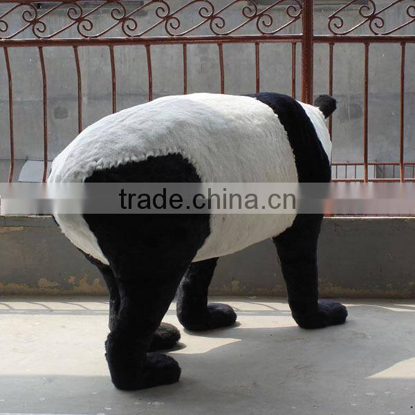 Amusement park decoration kids ride on animals panda