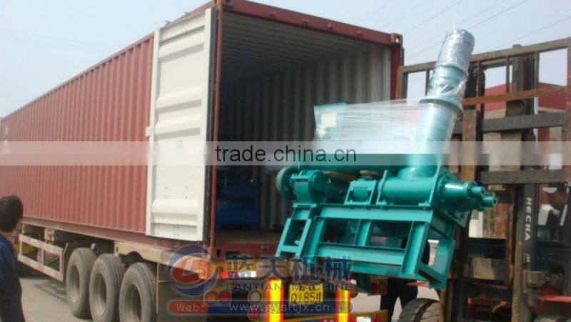 Hot sales Coking Coal Single Screw Extruder Machine Briquette Making Machine