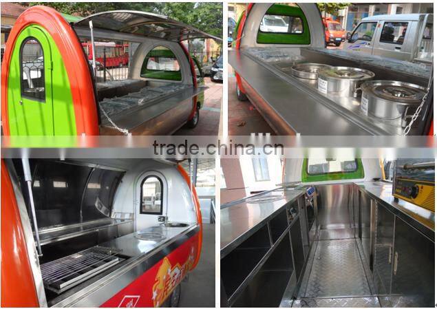 Mobile food car with EEC for sale