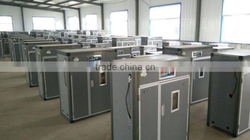 high quanlity new material automatic chicken egg incubator 528 eggs
