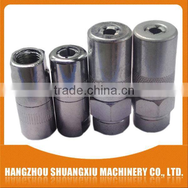 factory sell zinc plated grease fitting coupler 1/8,hydraulic grease coupler with carbon steel