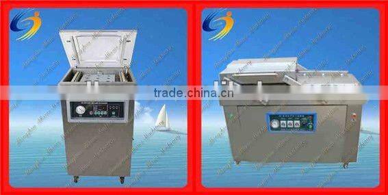 Double chambers automatic vacuum packing machine