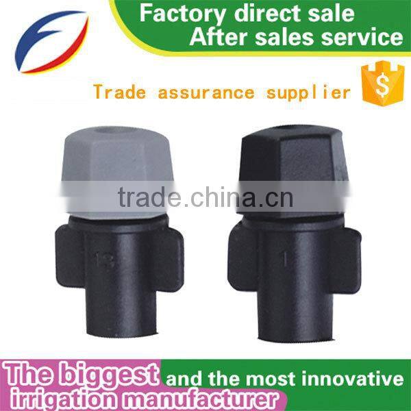 Mini plastic sprinkler for greenhouse/drip irrigation system