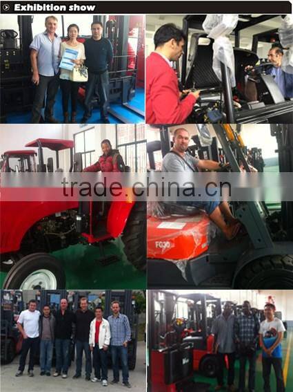 mobile container crane with diesel engine power