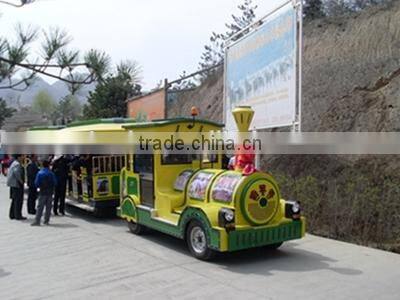 40 Passenger Trackless Fun Train for amusement park, kids riding train