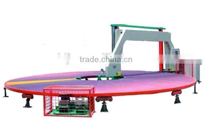 Carrousel splitting foam cutting machine