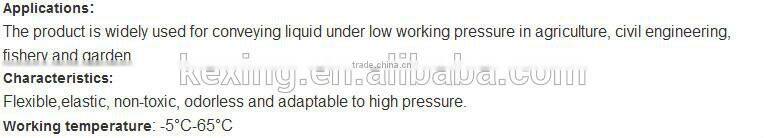 Premium PVC monolayer elastic pipe from kexing