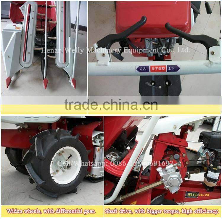 rice reaper binder machine/mini reaper binder/mini rice combine harvester