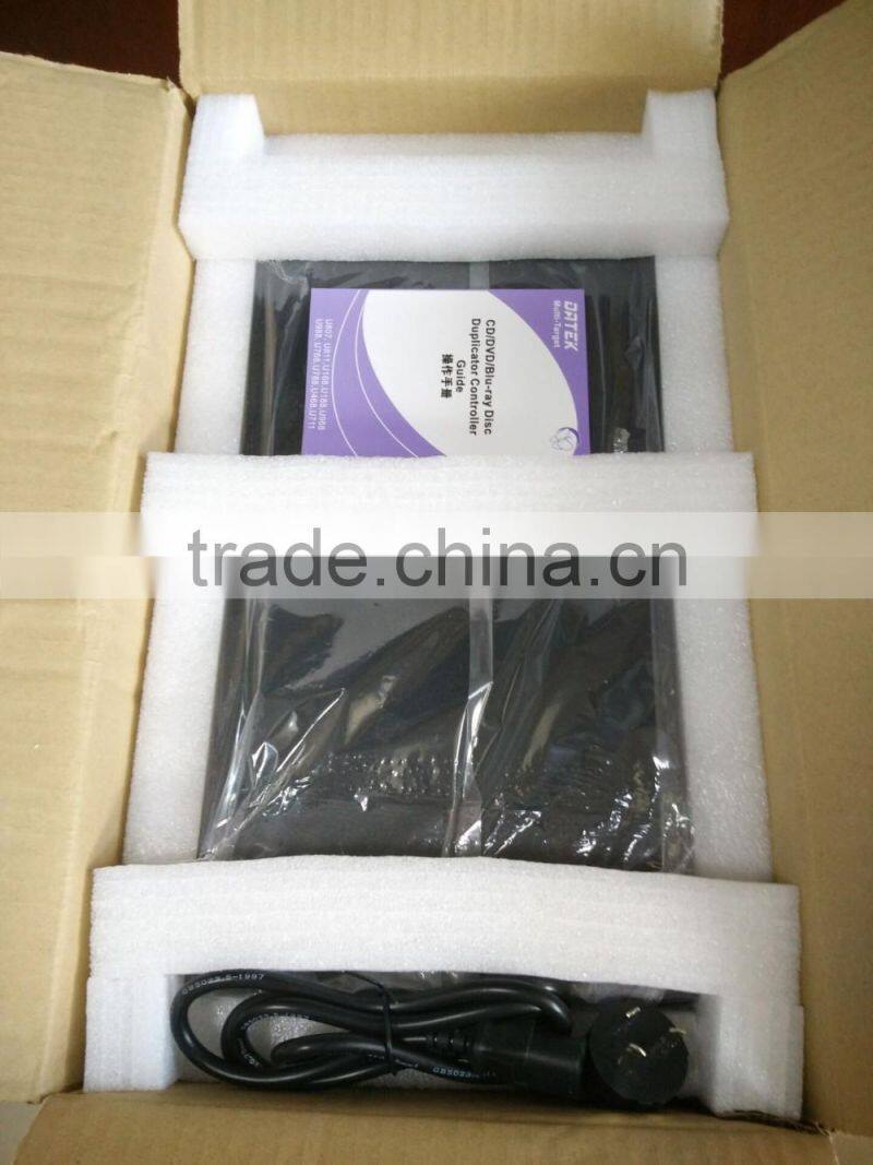 11 trays burner 24X CD DVD duplicator recorder machine