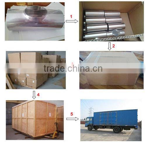 high quality sanitary stainless steel pipe fitting clamped tee