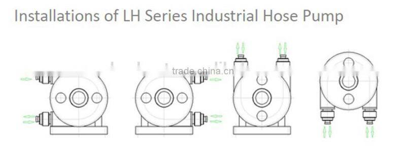 Professional manufacturer multifunctional industrial hose pump in stock