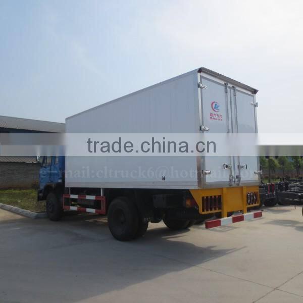 170 hp 4*2 DONGFENG Refrigerated Truck 10 ton