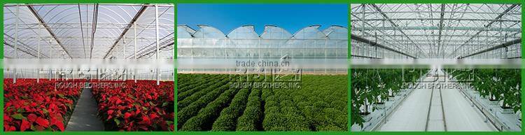 PC sheet greenhouse glass greenhouse Venlo greenhouse for research and exhibition