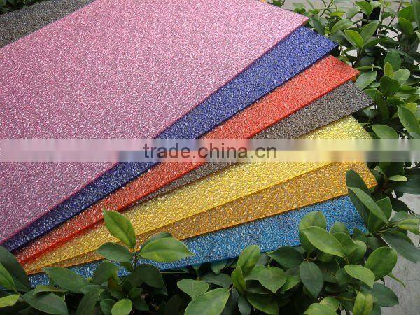 Polycarbonate film for LED light transmition