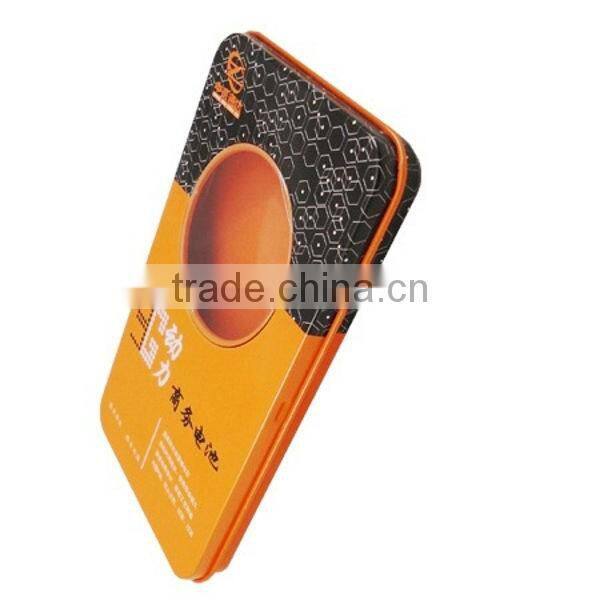 USB tin box clear lid