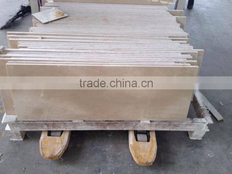 concise polished beige marble tile for floor and wall