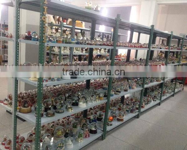 Custom plastic snow globe with photo insert