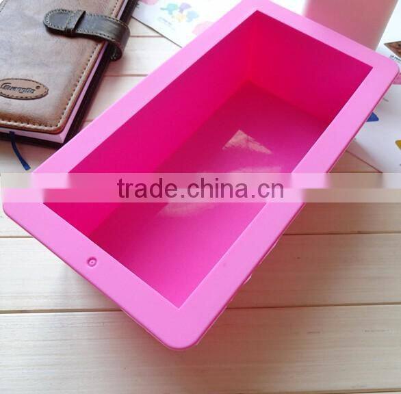 Eco-Friendly Feature and Cake Tools Type Silicone rectangle soap Mold