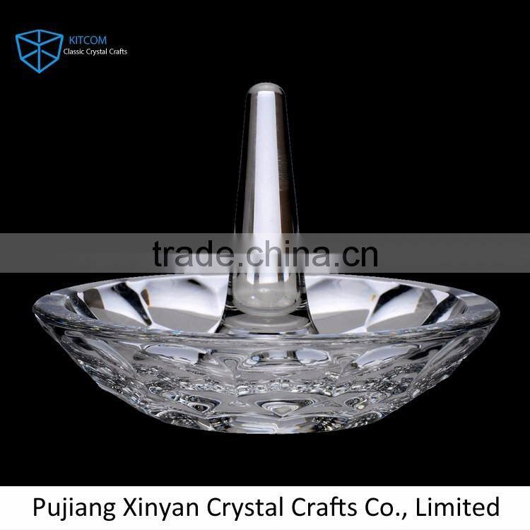 Newest selling special design crystal clear acrylic candle holders 2016