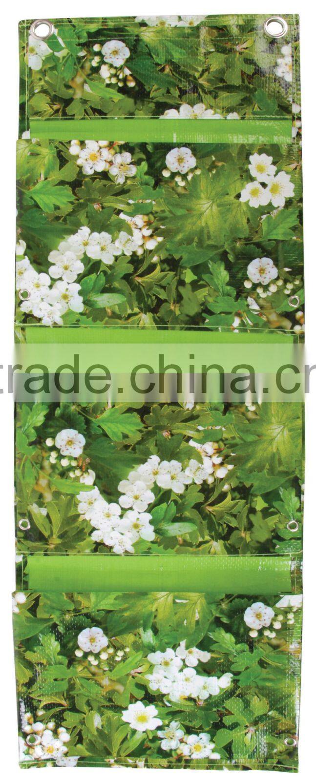 Planting Three Times For Balcony and Terrace,Cusmtomized Wall Pocket,Vertical Garden,Plant Bag