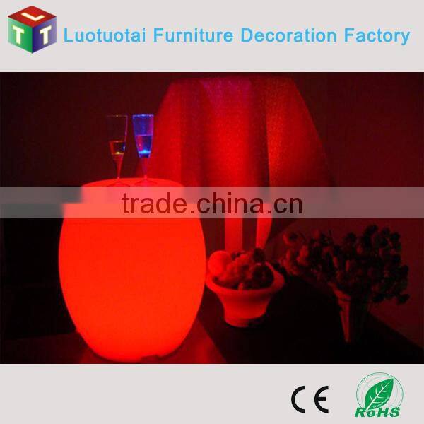 waterproof outdoor furniture led stool light garden decoration