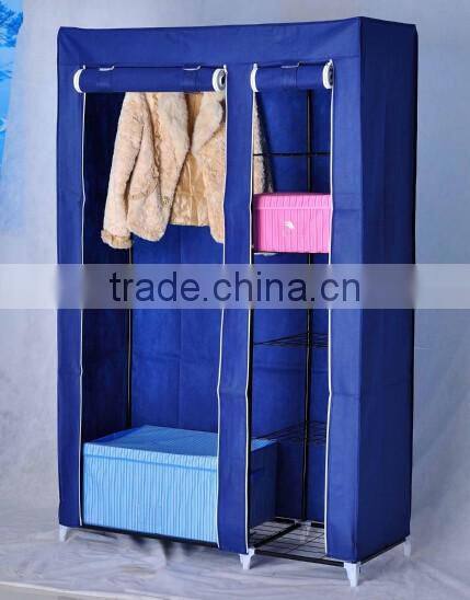 Store More Clothes Closet Portable Wardrobe Storage with Shelves