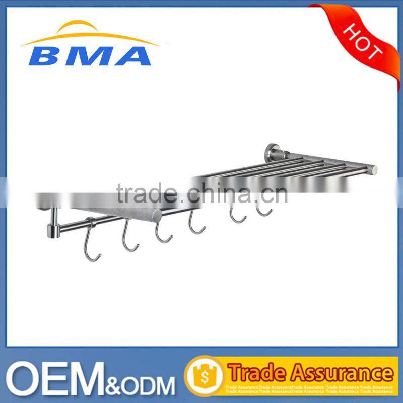 Wholesale Stainless Steel Bathroom Towel Shelf,Towel Rail,Towel Rack