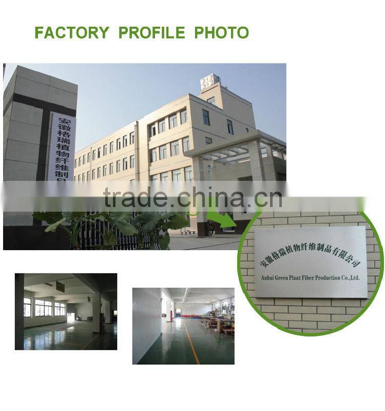 bamboo fiber plant pot with matching trays (saucers)