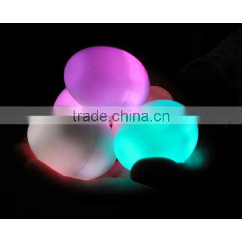 Supply fashion decompression toys 7 colour glowing eggs small order