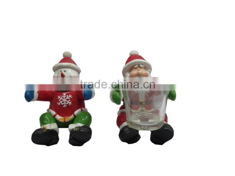 2014 new handmade resin christmas reindeers gift for sale